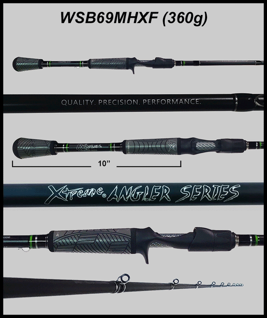 FX Custom XTREME ANGLER SERIES GEN3 - WSB69MHXF 6'9" MEDIUM HEAVY XTRA-FAST